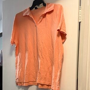 Eddie Bauer Coral Polo Shirt